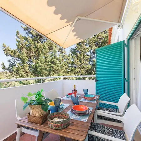 公寓 Blue Horizon Prainha - Silhueta Citadina 阿尔沃尔